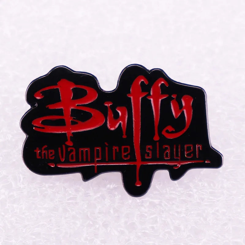 Vampire Hunter Enamel Pin Cartoon Cross Brooch Lapel Fashion Gift Wholesale