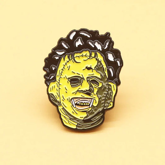 Horror Enamel Pin Gothic Badge Jewelry Brooch