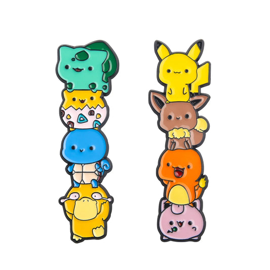 Pokemon Lapel Pins Cute Backpack Enamel Pin Brooch Anime Badges Fashion Decorations