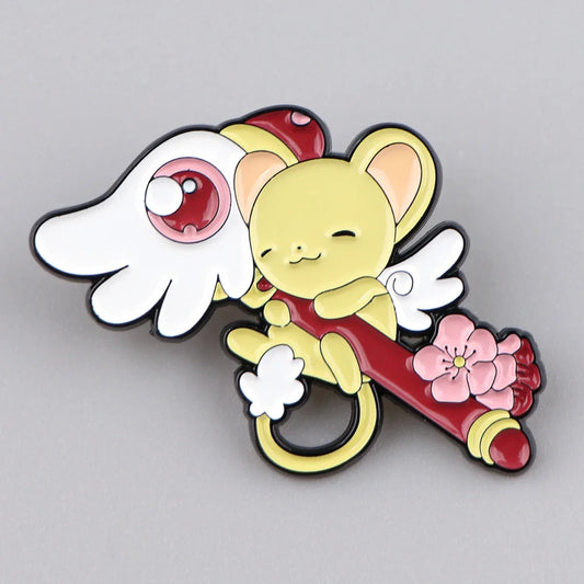 Anime Enamel Lapel Pins for Backpacks Brooches Fashion Jewelry Gift