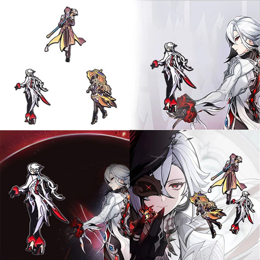 Custom Anime Character Enamel Pins Lapel Badges Gothic Jewelry Gift