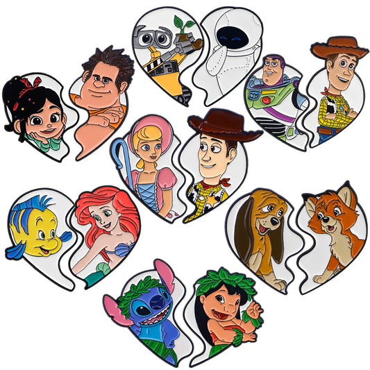 Classic Cartoon Enamel Pins Brooch Lapel Badges Fashion Jewelry Gift