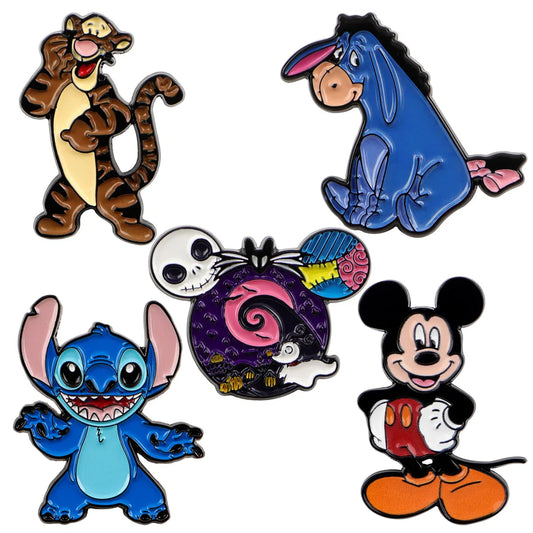 Movie Character Enamel Pins Cartoon Brooch Lapel Badges Fashion Jewelry Gift