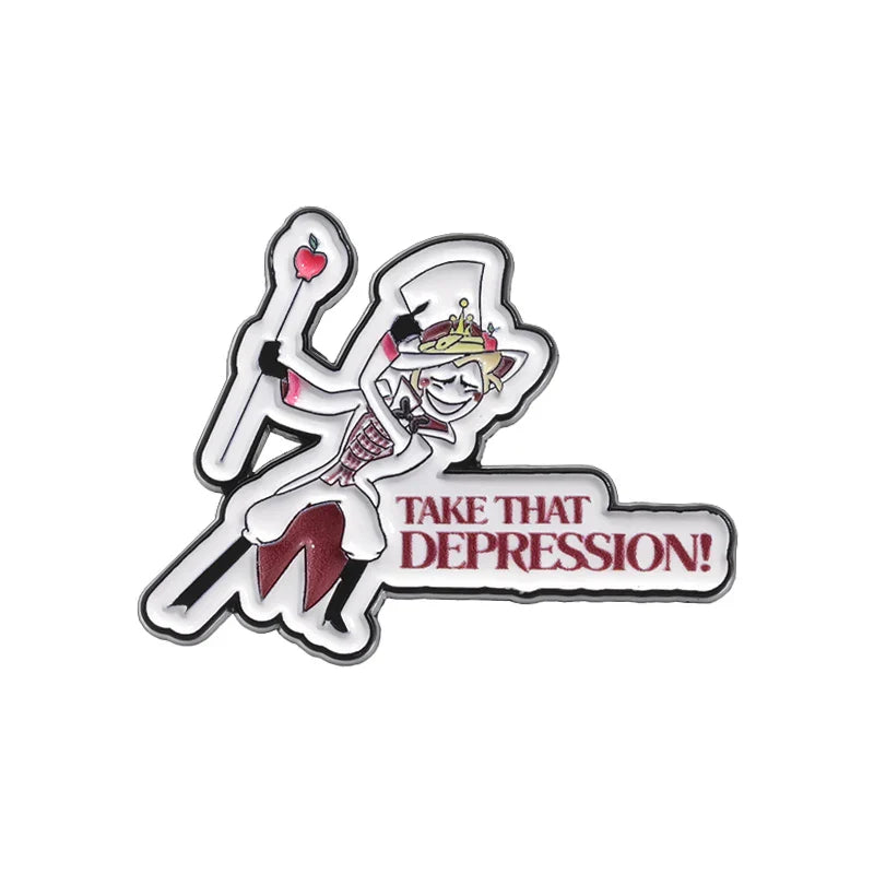 Anime Character Enamel Pins Cute Brooches Hat Lapel Badge Backpack Accessories Gifts