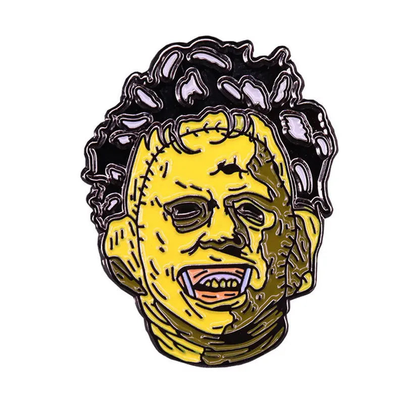Horror Enamel Pin Gothic Badge Jewelry Brooch