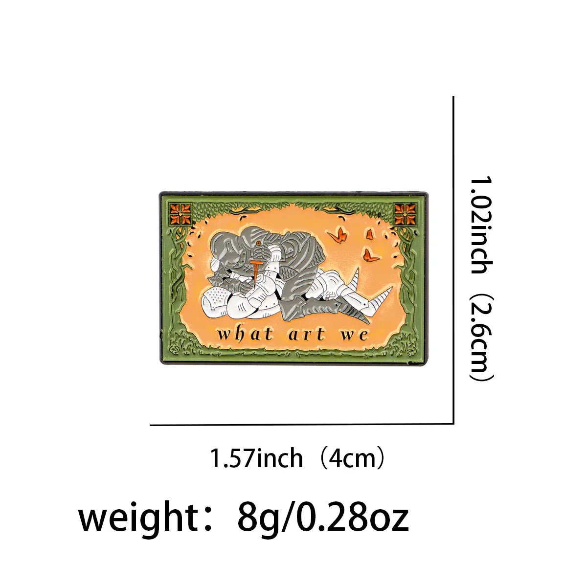 Cartoon Knight Enamel Pins Brooch Lapel Badges Fashion Jewelry Gifts
