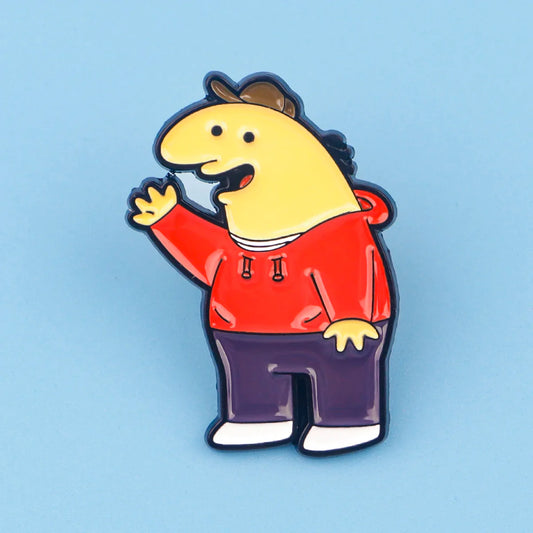 Smiling Friend Enamel Pin Badge Brooch Lapel Jewelry Gift