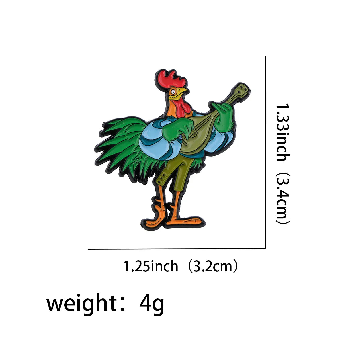 Cartoon Woodpecker Dog Dinosaur Enamel Pins Brooches Lapel Badges Jewelry Accessories
