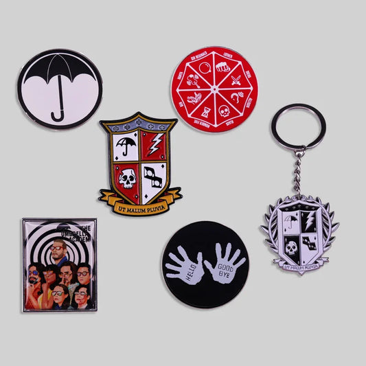 Umbrella Academy Enamel Pin Adventure Comedy Brooch Lapel Metal Fashion Pin