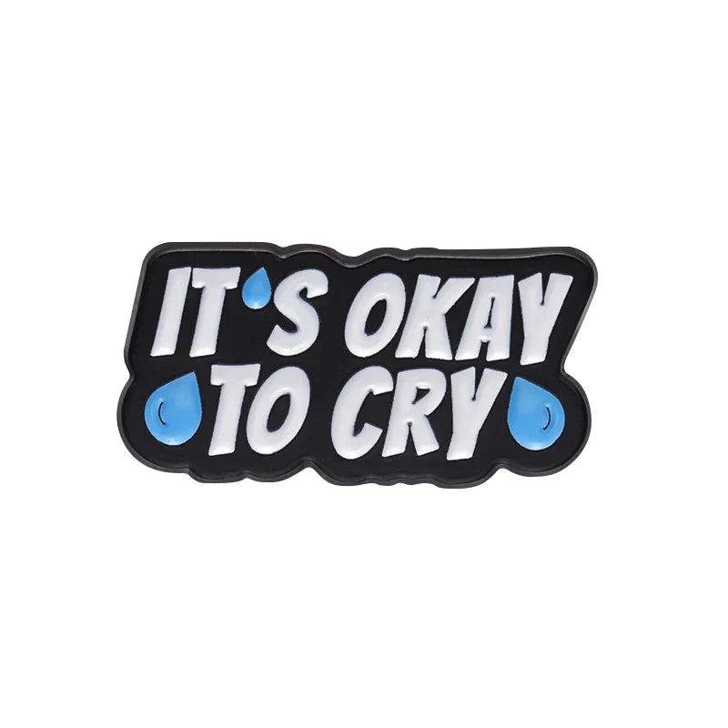 Anxiety Is My Cardio Enamel Pin Funny Brooch Lapel Badge Gift