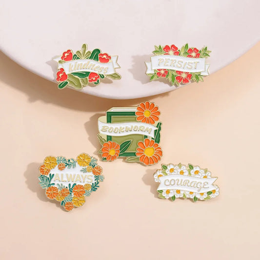 Anime Love Enamel Brooch Pins for Clothes, Backpacks, Hats - Fashion Jewelry Accessories