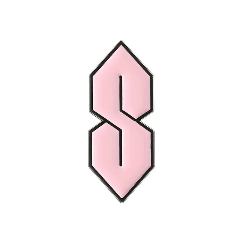Cool S Symbol Enamel Pins Creative Brooches Lapel Backpack Badge Accessories Gift