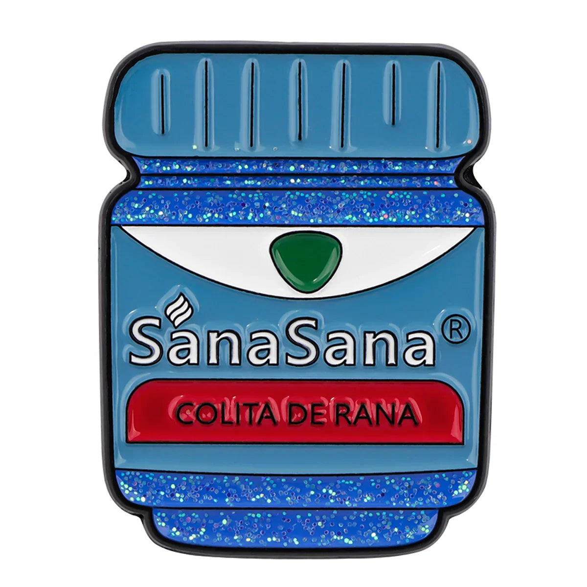Spanish Enamel Pin Medicine Bottle Brooch Lapel Pin Jewelry Gifts