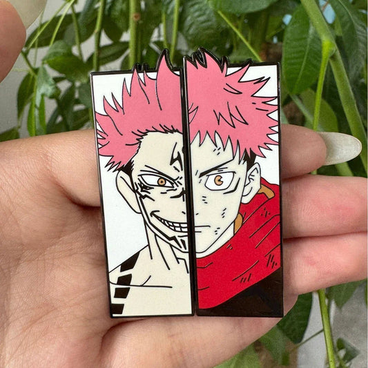 Cool Anime Enamel Pins Brooches for Women Clothing Backpack Lapel Badges Jewelry Gifts