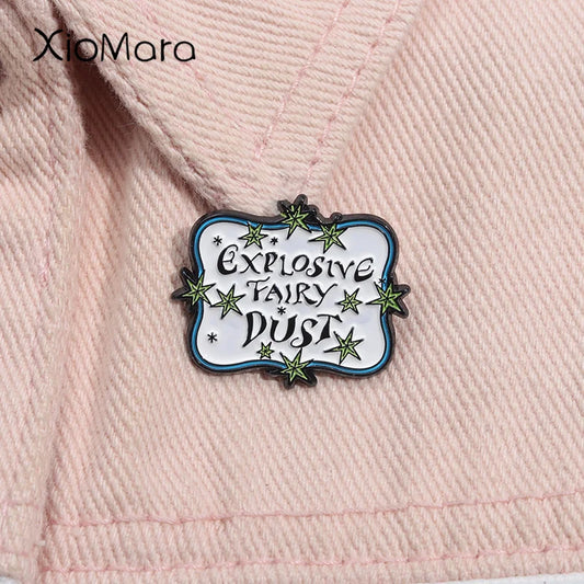 Magic Fantasy Film Enamel Pin Anime Brooch Lapel Badge Jewelry Gift