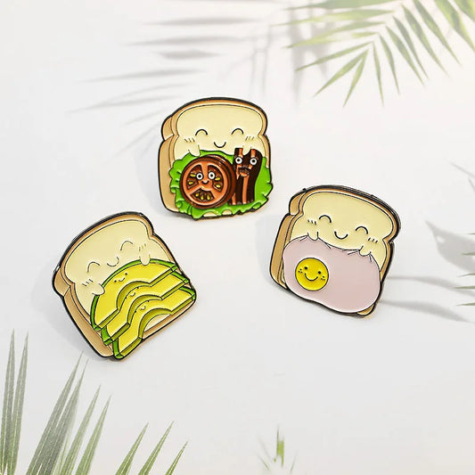 Bread Baby BLT Enamel Pin Badge