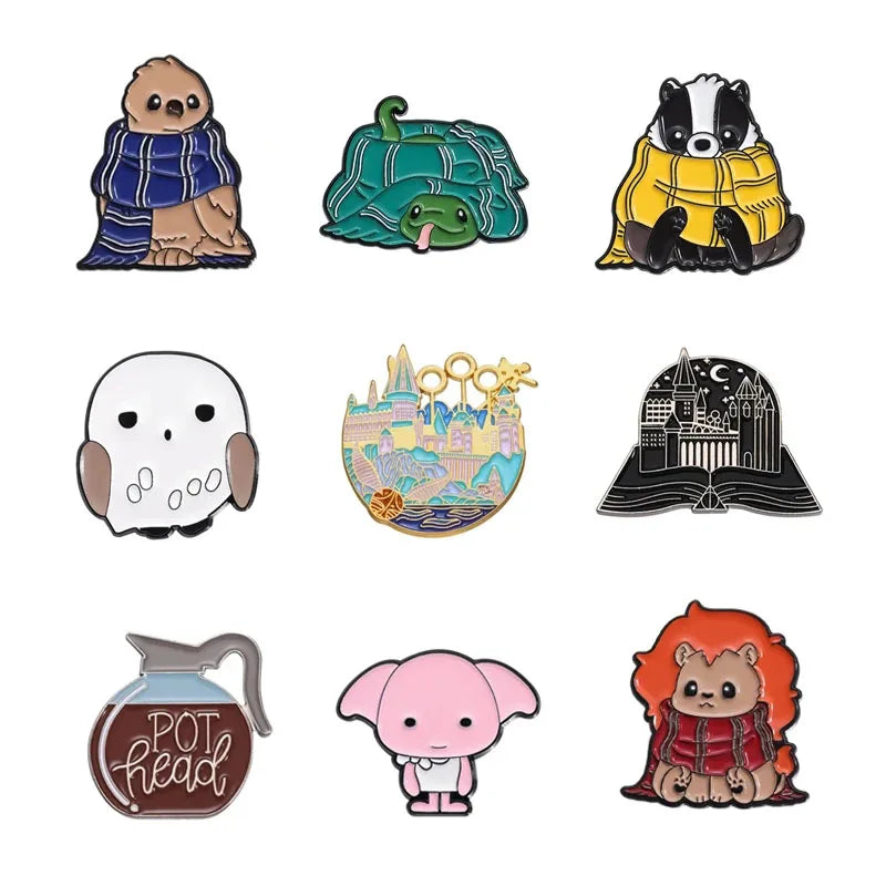 Classic Movie Enamel Pin Cartoon Brooch Lapel Badge Jewelry Gifts