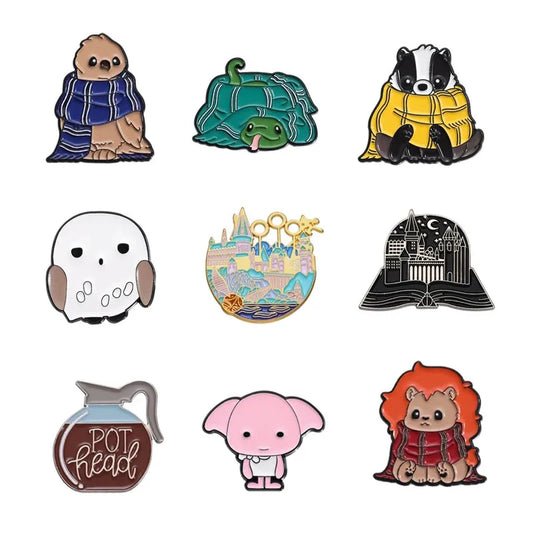 Classic Movie Enamel Pin Cartoon Brooch Lapel Badge Jewelry Gifts