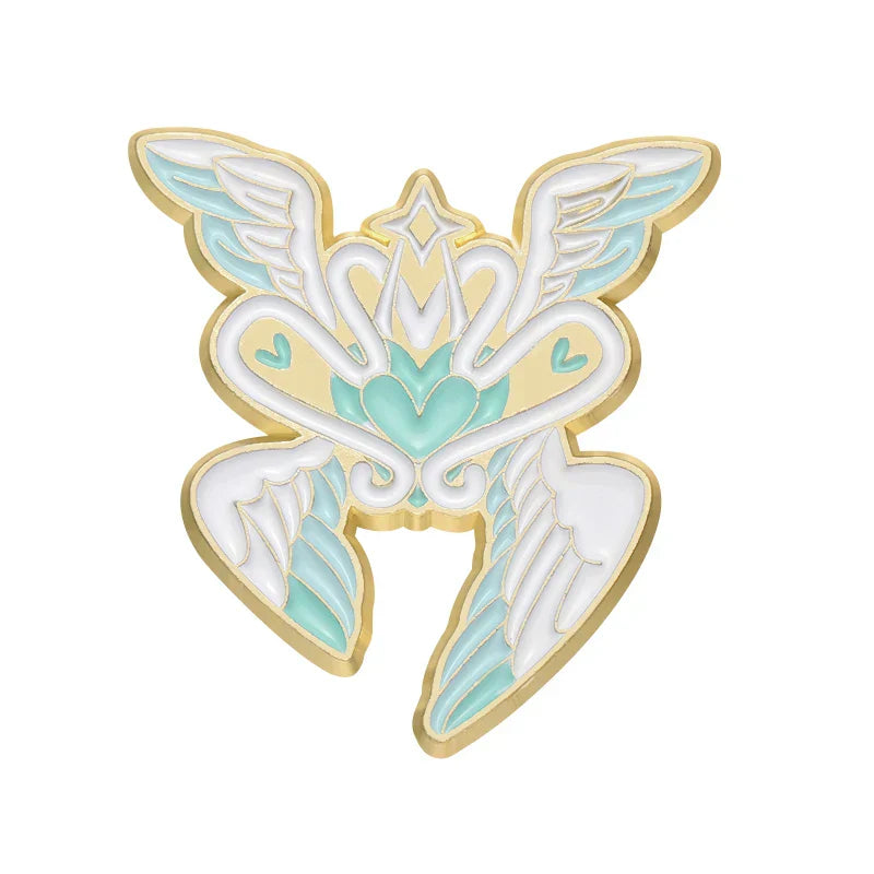 Ophanim Angel Enamel Pin Biblically Accurate Brooch Lapel Badge Gift