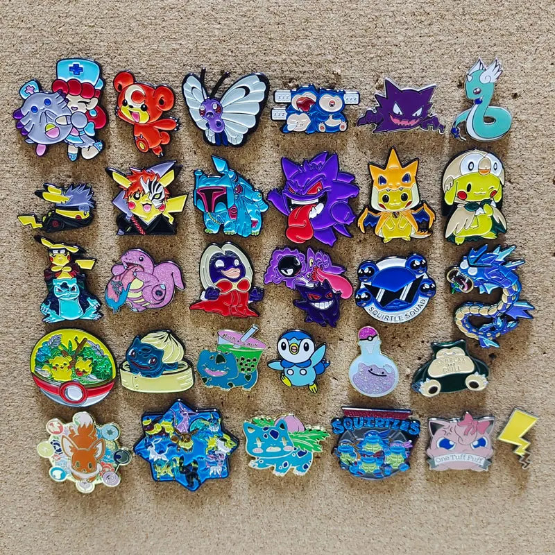 Pikachu Enamel Lapel Pin Brooch for Backpacks Fashion Jewelry