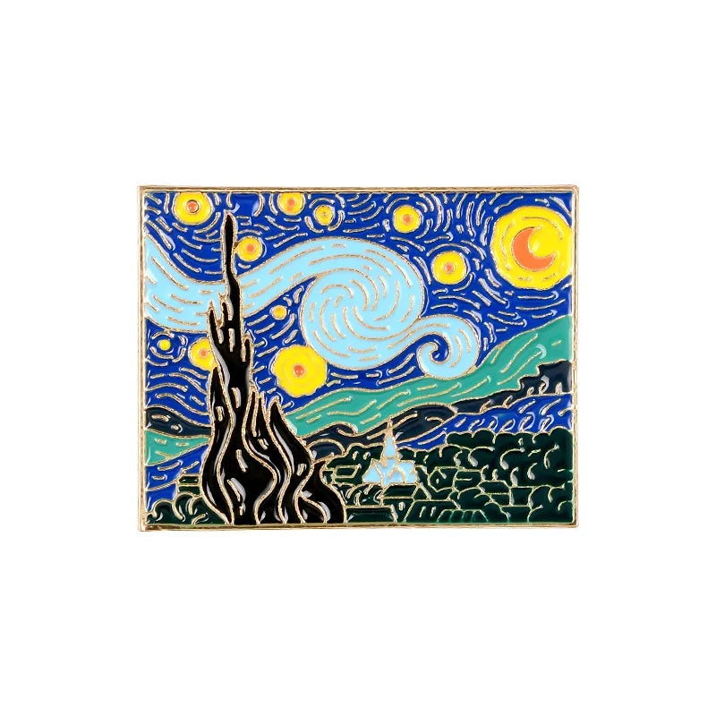 Vincent Van Gogh Venus De Milo Enamel Pin Collection - Artist Gift