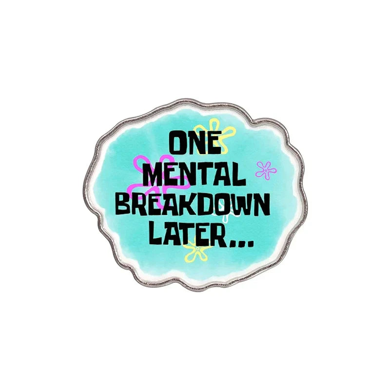 Mental Health Enamel Pin Brooch Badge Jewelry Gift