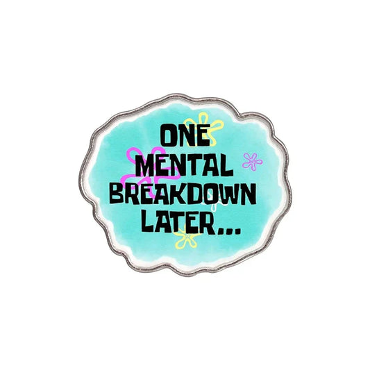 Mental Health Enamel Pin Brooch Badge Jewelry Gift