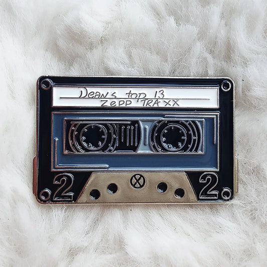 Supernatural Dean Mixtape Enamel Pin Lapel Brooch