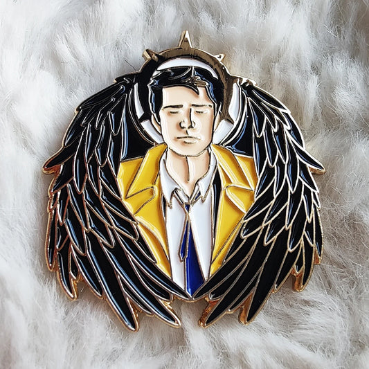 Castiel Supernatural Enamel Pin Lapel Brooch
