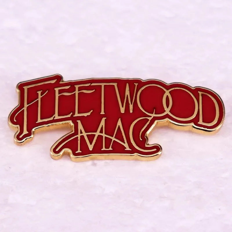 Rock Band Logo Enamel Pin Music Badge Brooch Jewelry Gift Accessories Wholesale