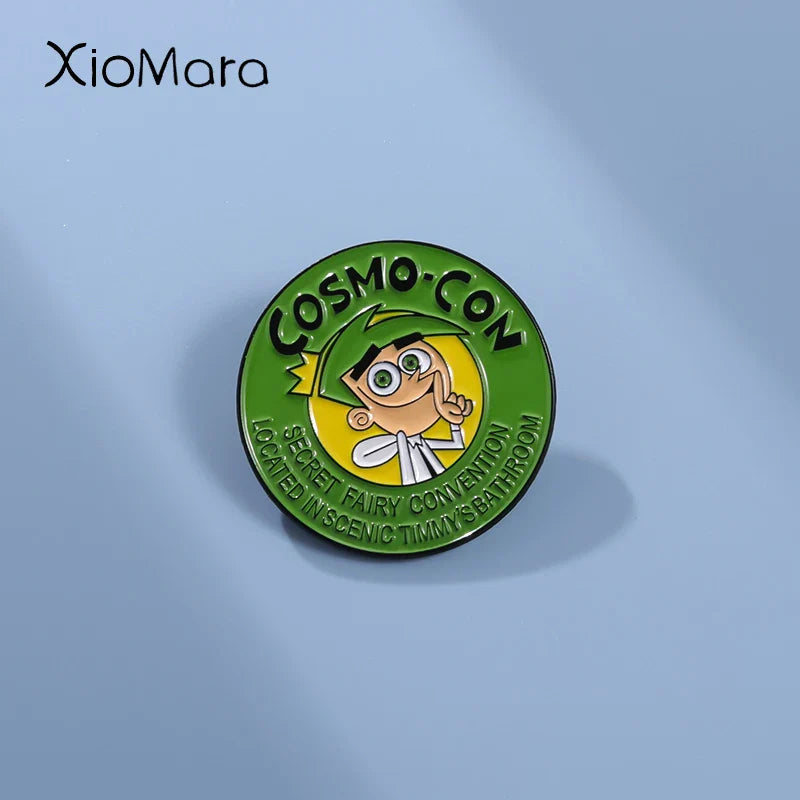 Cartoon Anime Enamel Pins Funny Brooches for Kids Lapel Jacket Badges Gift