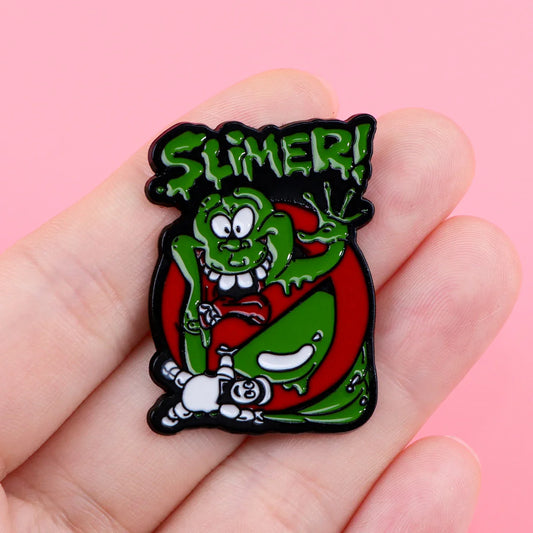 Funny Ghost Enamel Pin Lapel Brooch Badge for Backpacks and Clothes Gifts