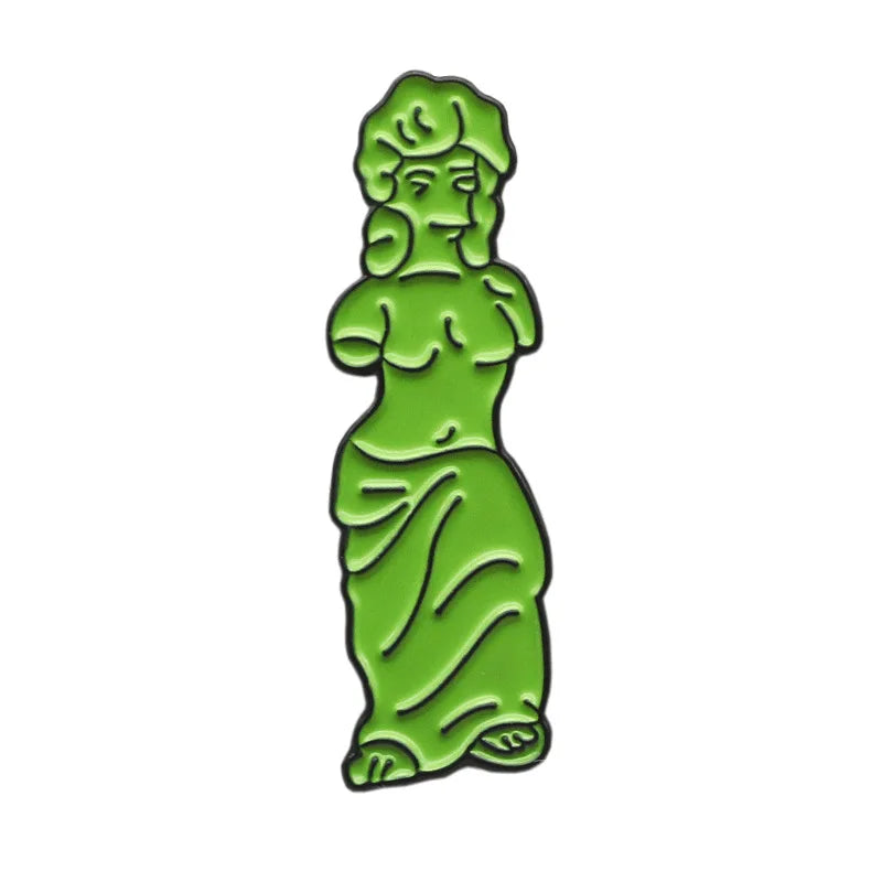Venus Broken Arm Enamel Pin Badge Jewelry Brooch