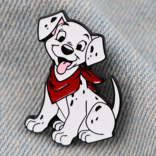 Cute Damaicho Dog Enamel Pins Cartoon Brooch Lapel Badges Kids Gifts