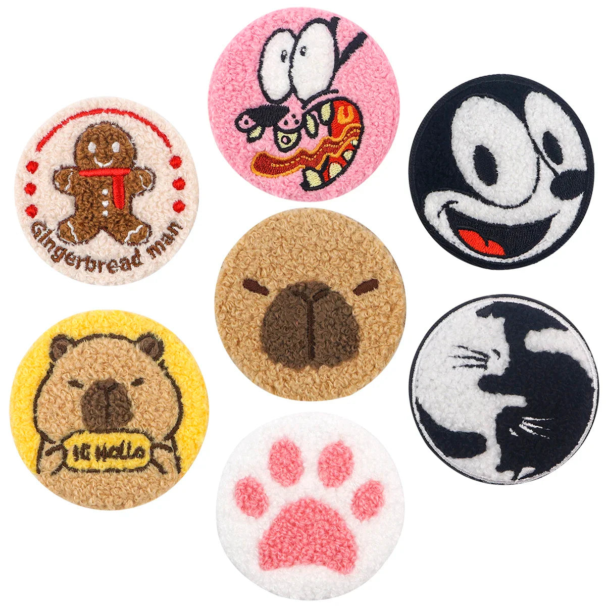 Cartoon Button Pins Cute Brooch Lapel Badges for Clothes Bags Backpacks Accessories Gift