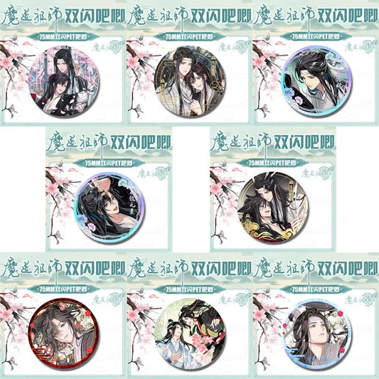 Mo Dao Zu Shi Lan Zhan Enamel Pin Anime Brooch for Clothes Backpack