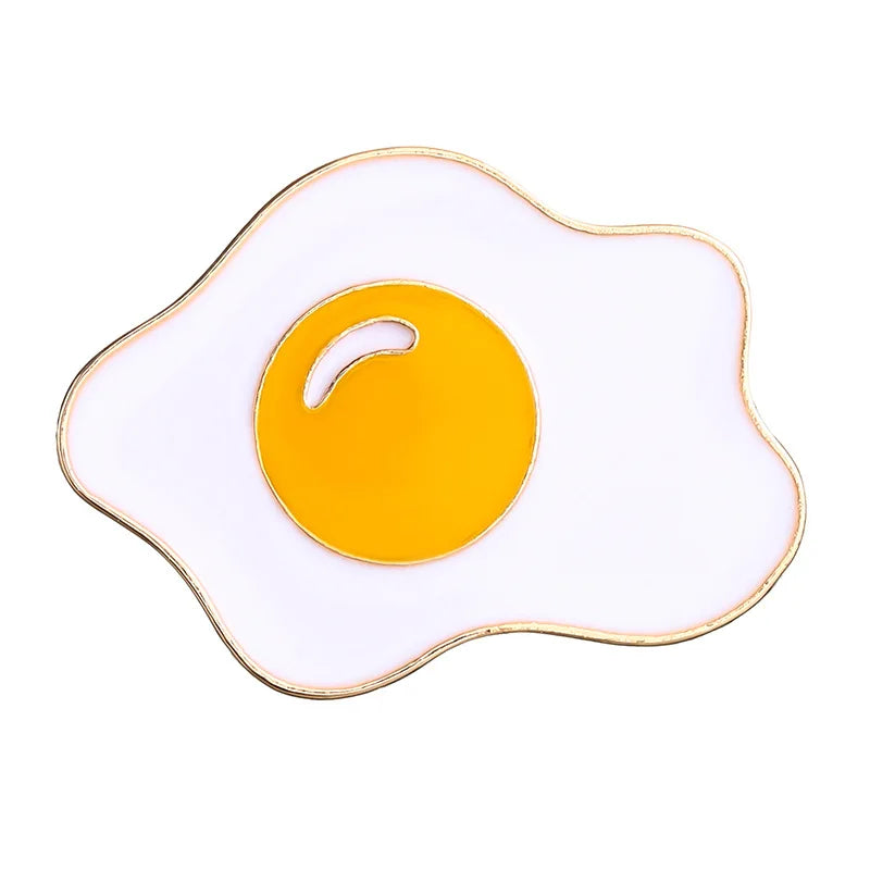Tomato Egg Enamel Pins Brooches Mouse Arrow Cursors Badges Kids Clothes
