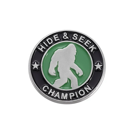 Bigfoot Enamel Pin Funny Brooch Lapel Backpack Badge Gift
