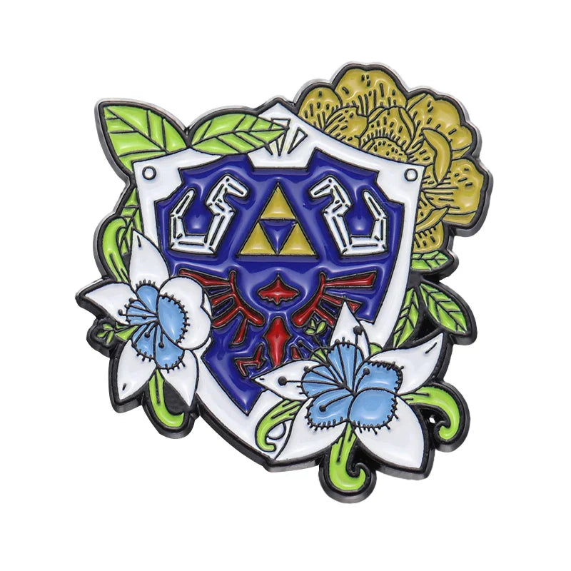 Cartoon Game Enamel Pin Custom Badge Lapel Backpack Shirt Accessories Gift