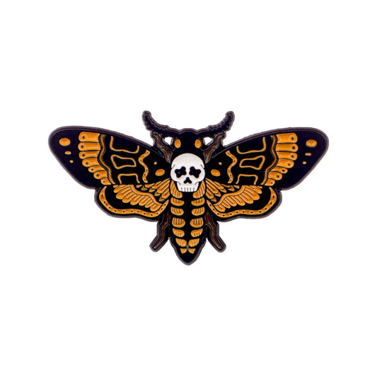 Silence of the Lambs Deathshead Moth Enamel Pin