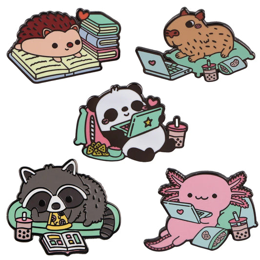 Cute Panda Enamel Pins Brooches for Clothes & Backpacks - Fashion Jewelry Gifts