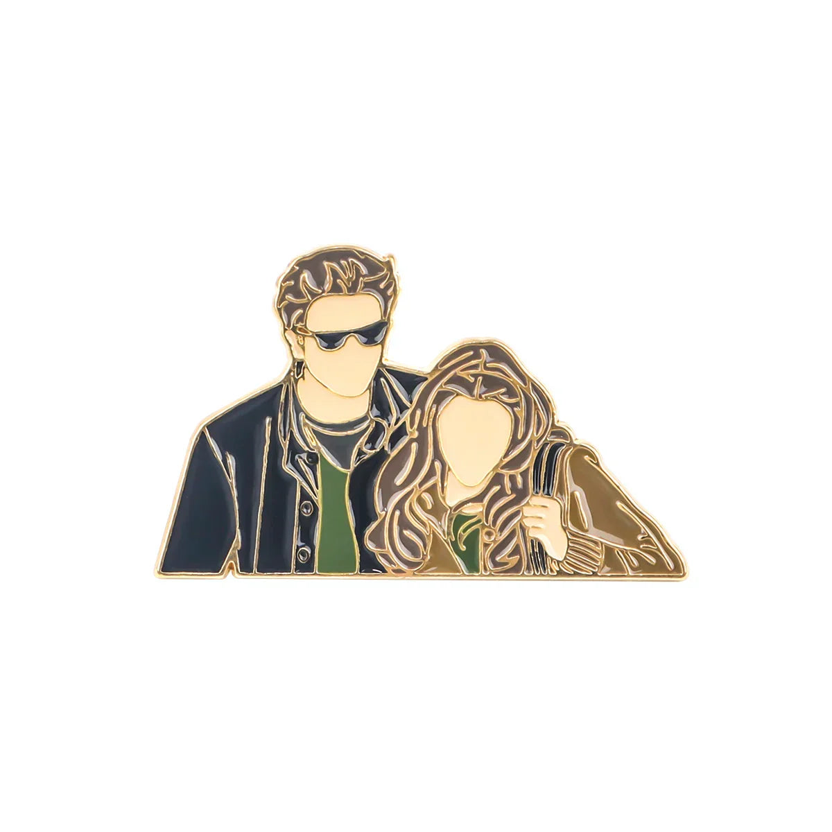 Love Movie Character Enamel Pins Brooches Jewelry Gifts