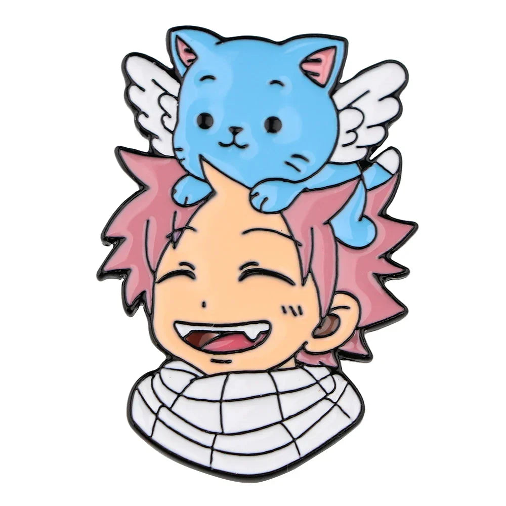 Anime Enamel Pins Badges for Backpack Lapel Jewelry Gifts
