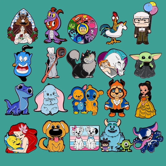 Cute Cartoon Enamel Pin Lapel Brooch Badge Kawaii Jewelry Gift