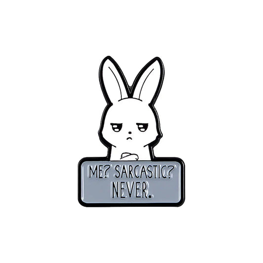 Cartoon Animal Enamel Pins: Panda, Cat, Turtle, Fox, Rabbit Brooches Lapel Badges