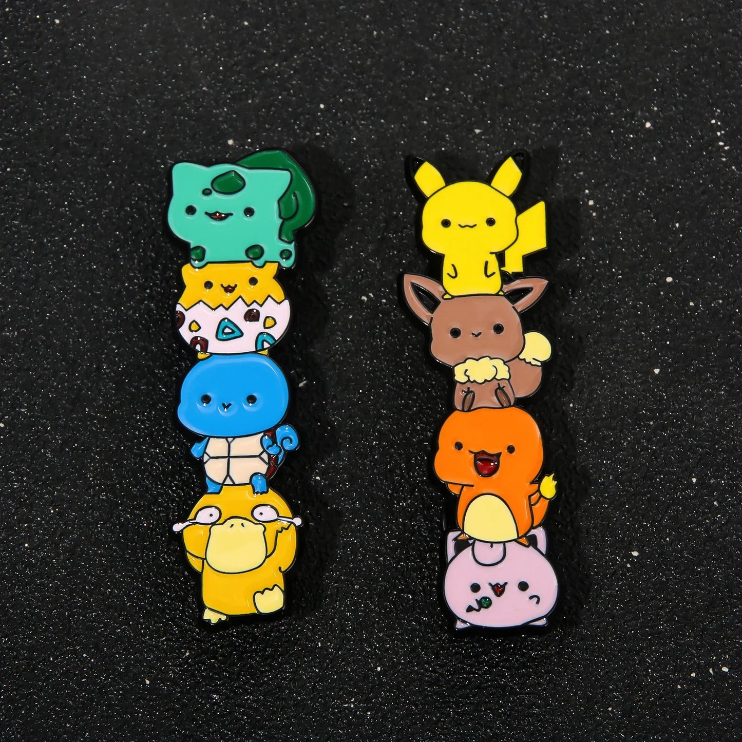 Pikachu Enamel Brooch Pin - Cute Pokémon Badge for Fans, Cosplay, Backpack Jewelry