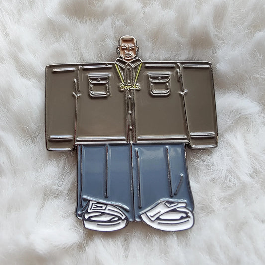 Kanye West Enamel Pin Hip Hop Rapper Fashion Accessory