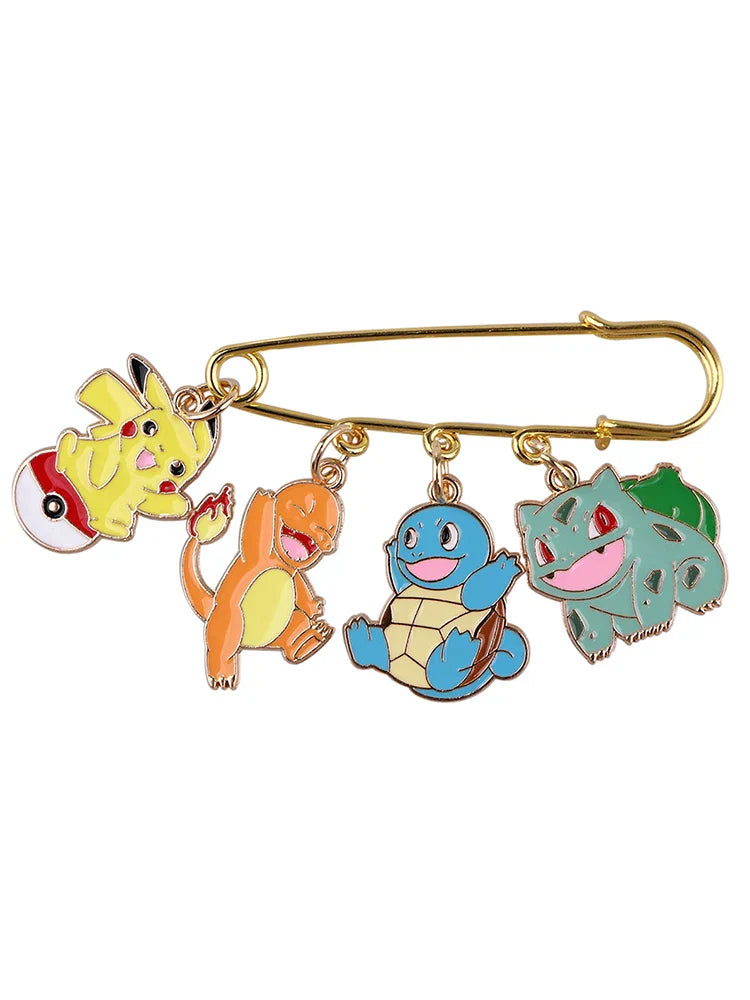 Anime Dragon Enamel Pins Cartoon Brooches Backpack Badge Lapel Jewelry Gifts
