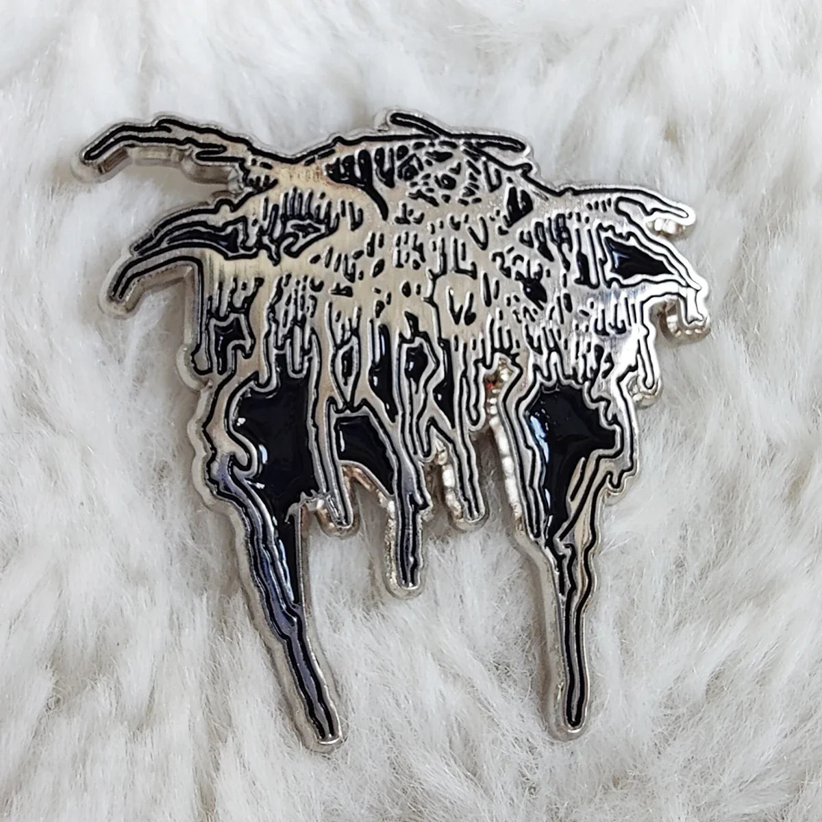 Darkthrone Enamel Pin Rock Band Fashion Accessory