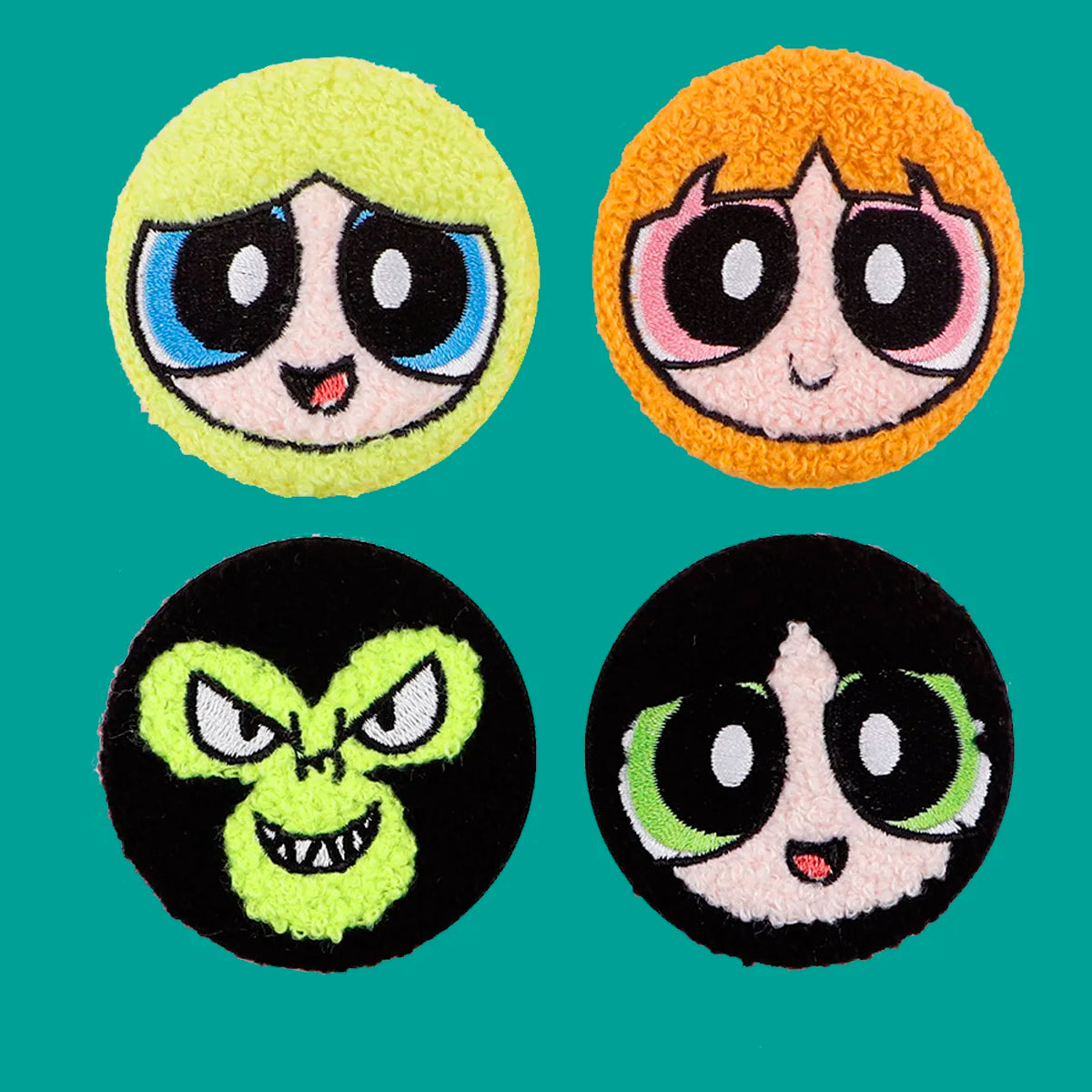 Cartoon Button Pins Power Girl Lapel Badges for Clothes Backpacks Accessories Gift